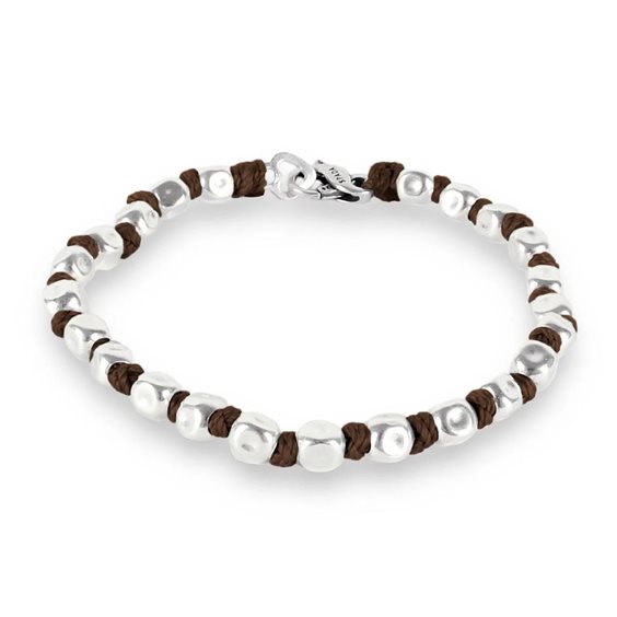 Bracciale Spadarella Spadini in Argento SPBR003-17 MARRONE - SPBR003-17 MARRONE